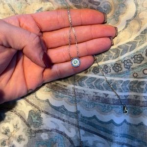 Swarovski evil eye necklace